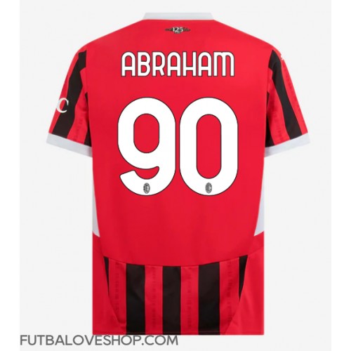 Dres AC Milan Tammy Abraham #90 Domáci 2024-25 Krátky Rukáv